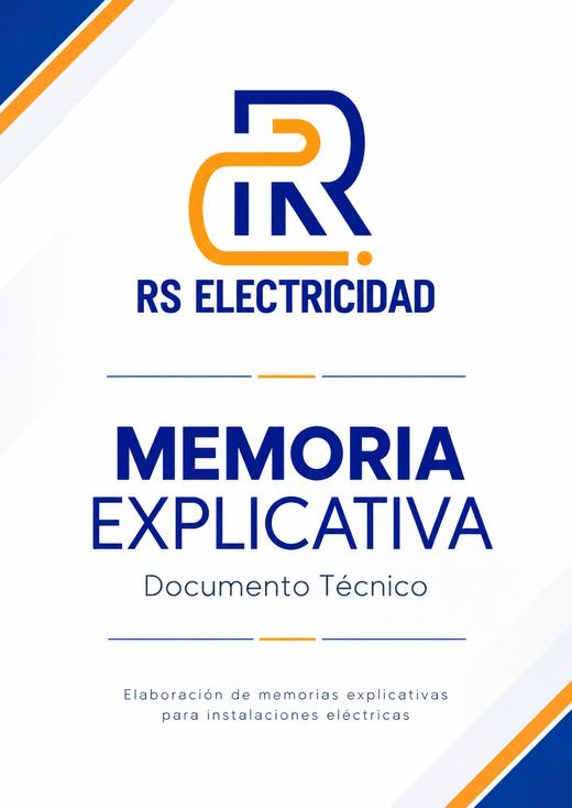 Memoria explicativa RS Electricidad